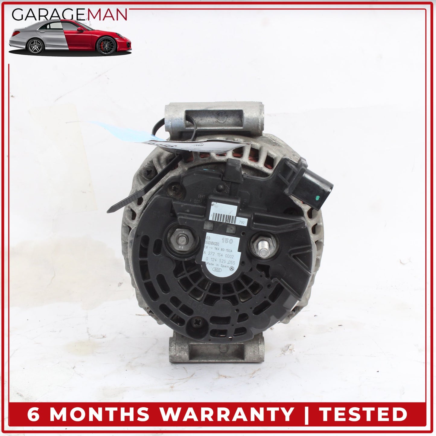 2006-2011 Mercedes W209 CLK350 Alternator Generator 150A 14V 2721540002 OEM