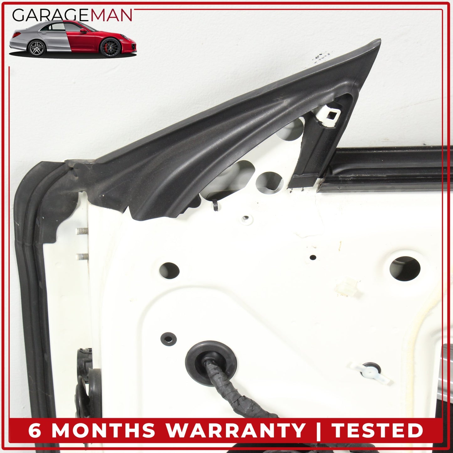 2008-2019 Maserati GranTurismo Coupe Front Right Door Shell White 68498600 OEM