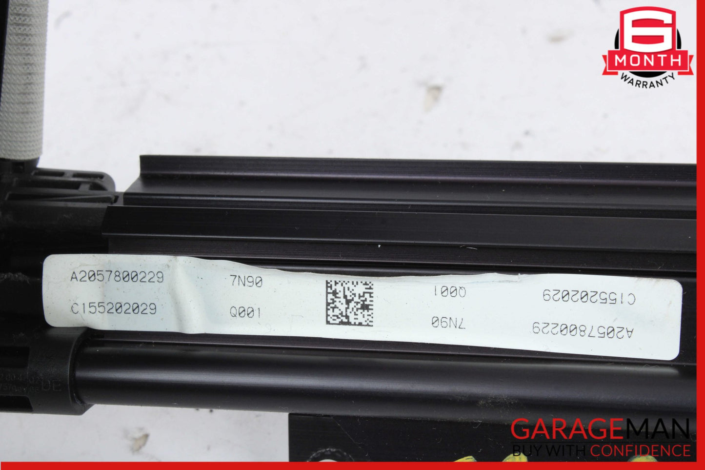 2015-2020 Mercedes W205 C300 C43 AMG Rear Panoramic Sunroof Shade Rail Frame OEM