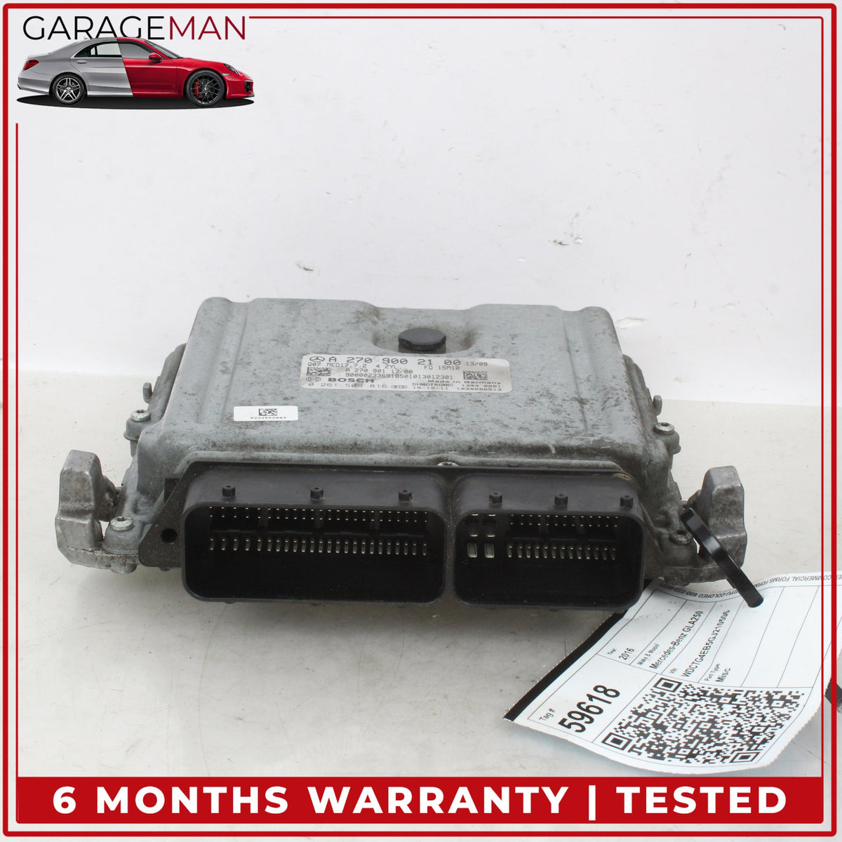 2014-2020 Mercedes X156 GLA250 CLA250 Engine Computer Control Module ECU OEM