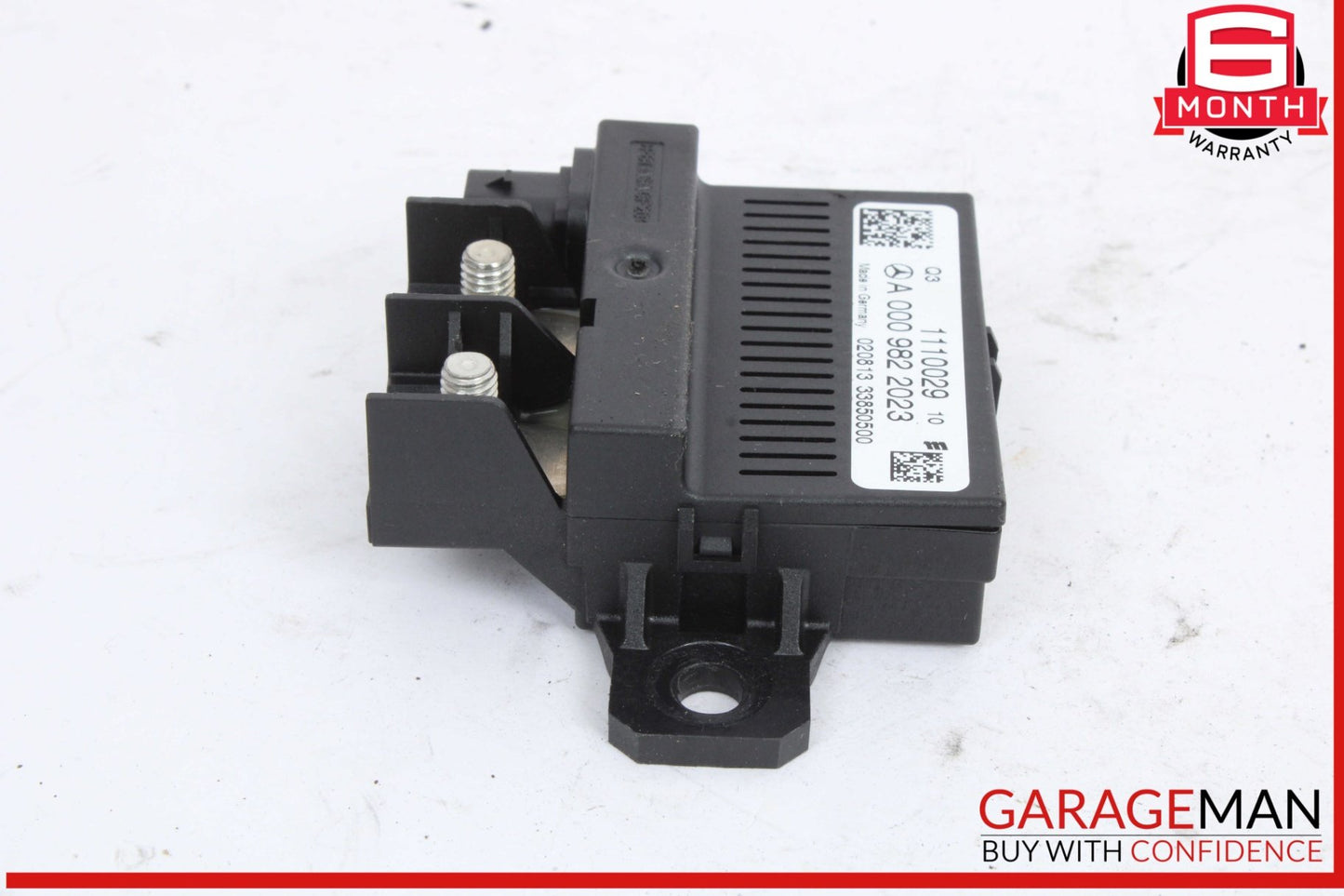 2006-2018 Mercedes-Benz E250 W212 Battery Monitoring Control Module 0009822023