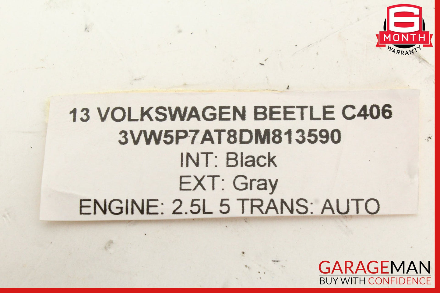 2012-2019 Volkswagen Beetle Hatch Trunk Release Handle VW Badge 5C5827469D OEM