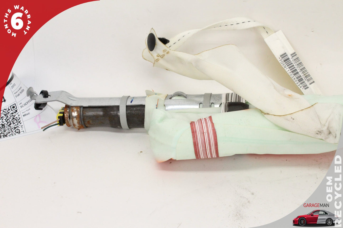 2012-2017 Fiat 500e Rear Right Side Roof Curtain Airbag P05057814AE OEM