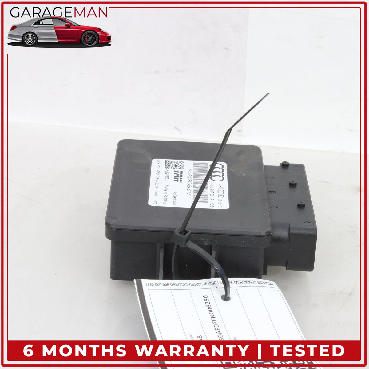 2011-2018 Audi A8 S8 A6 Electronic Parking Brake Control Module 4H0907801H OEM