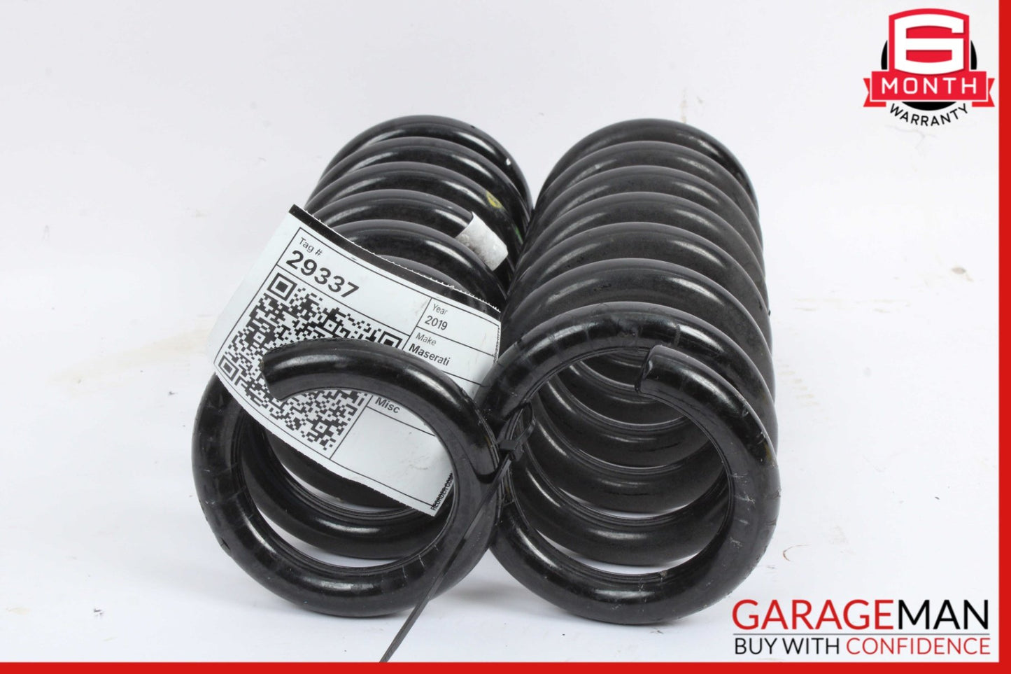 2014-2021 Maserati Ghibli III M157 Rear Left & Right Shock Strut Coil Spring OEM
