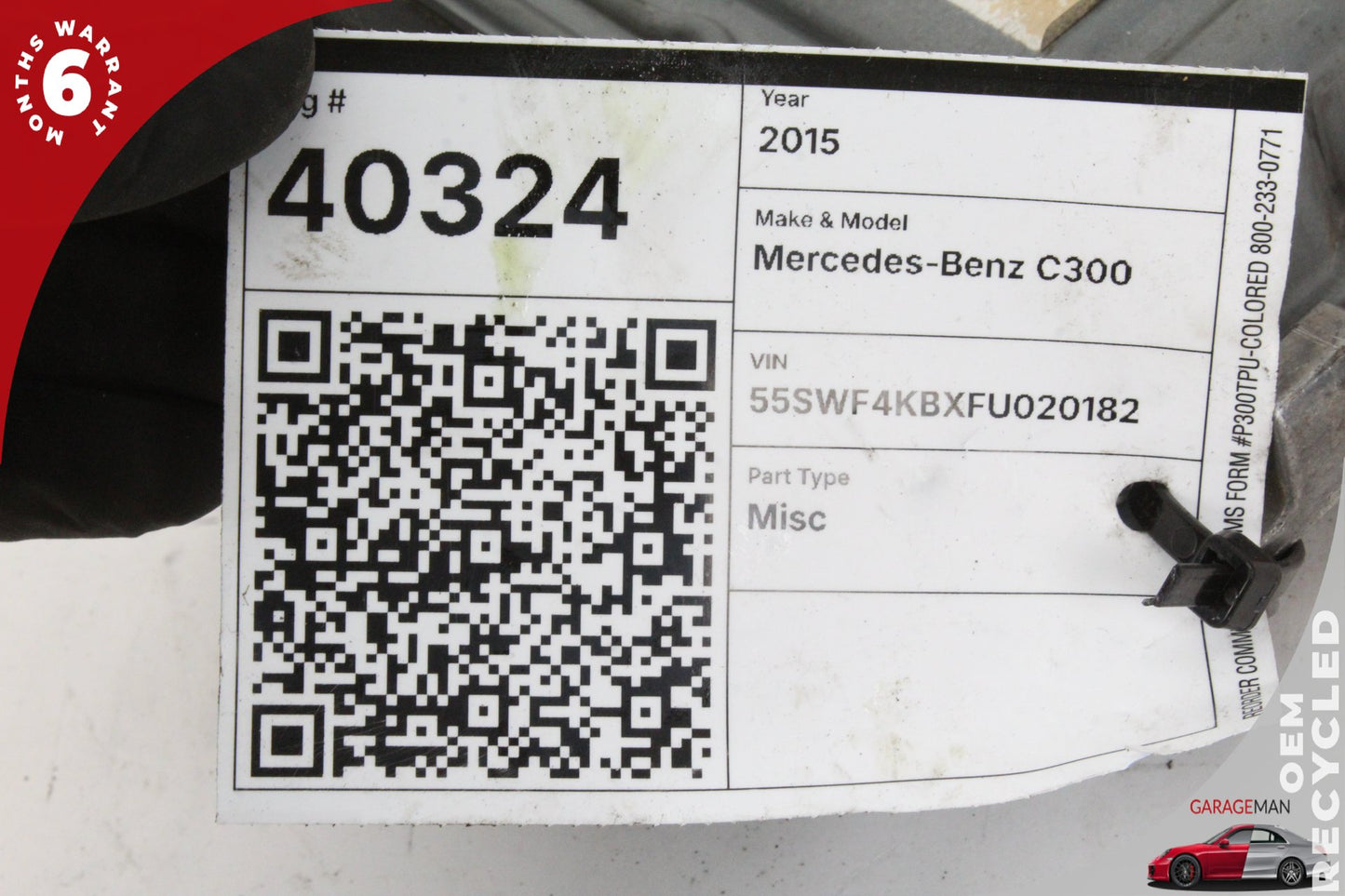2015-2020 Mercedes W205 C300 M274 2.0L ECU ECM Engine Control Module OEM