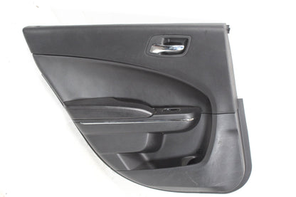 2011-2014 Dodge Charger LD Sedan Left Rear Door Trim Panel 1JR43DX9AK