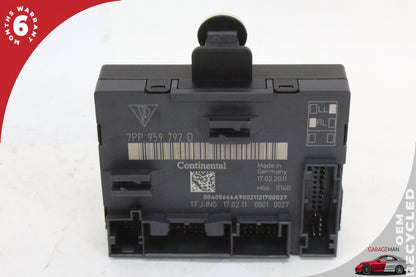 2010-2016 Porsche Panamera 970 Front Right Door Control Module 7PP959792D OEM