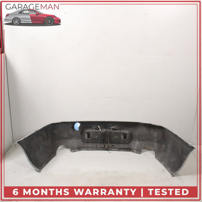 1999-2001 Porsche 911 Carrera 996 Rear Bumper Cover Arctic Silver Metallic OEM