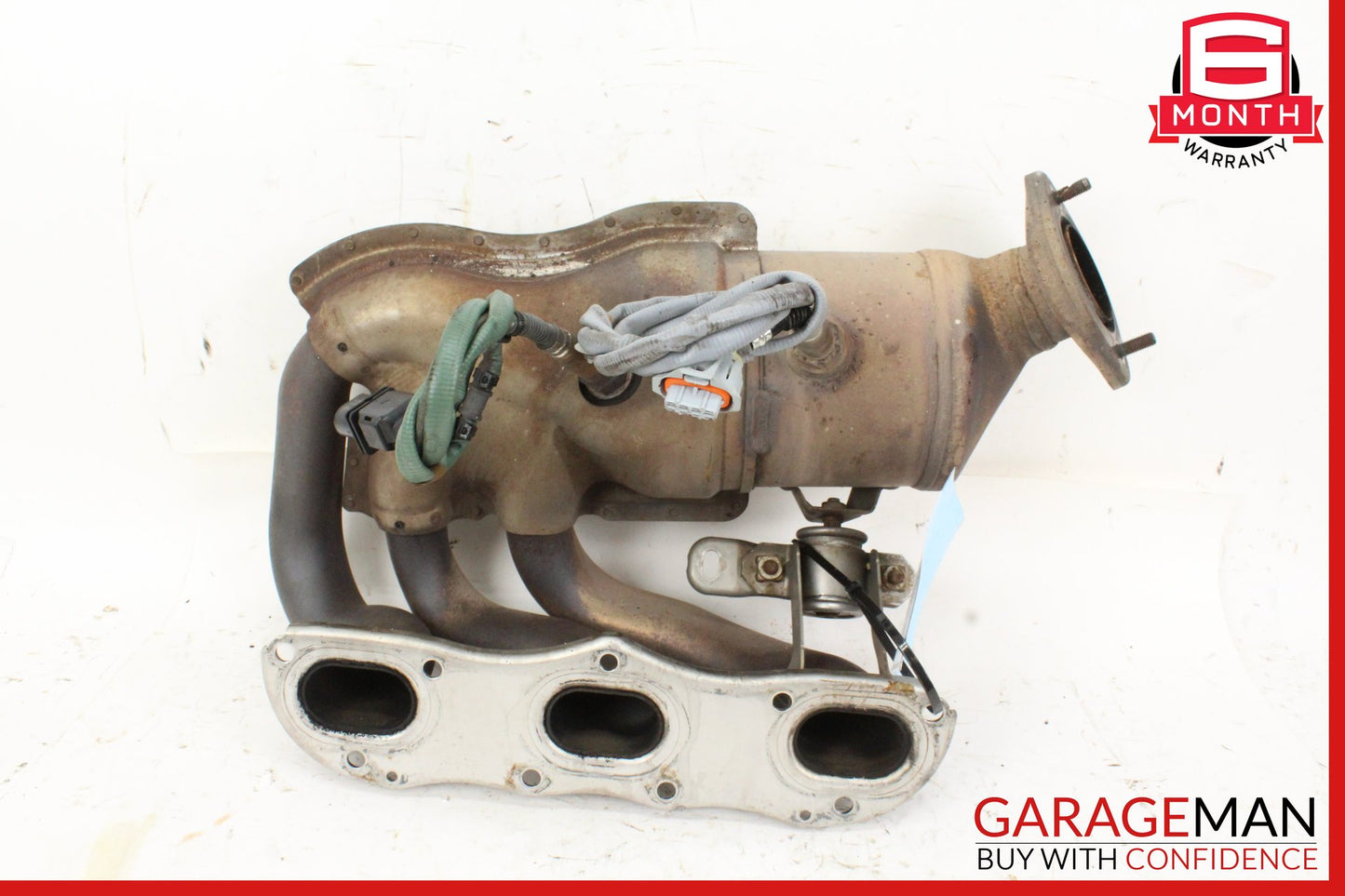 2014-2016 Porsche Cayman 981 Right Side Exhaust Manifold Catalytic Converter OEM