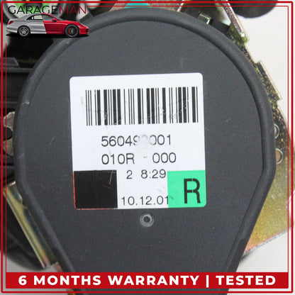 1997-2004 Mercedes-Benz SLK230 R170 Front Right Seat Belt Seatbelt Retractor Black