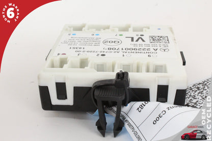 2015-2020 Mercedes W205 C300 C400 Front Left Door Control Module 2229001708 OEM