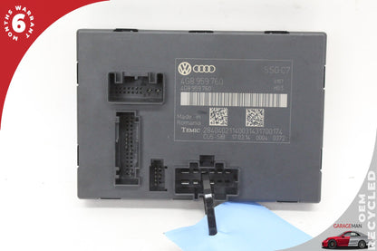 2012-2018 Audi A6 Front Left Driver Side Seat Control Module Unit 4G8959760 OEM