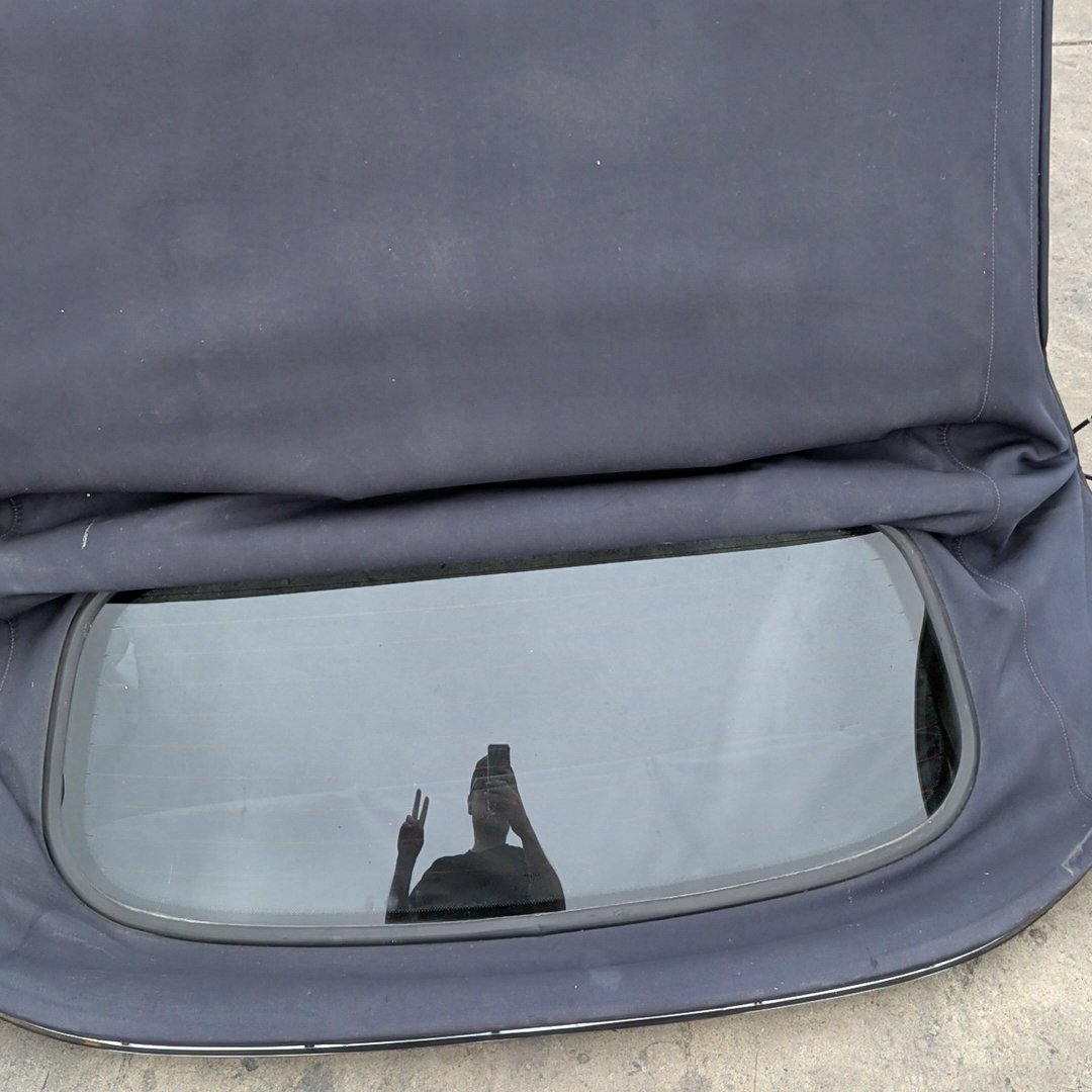 1997-2006 Jaguar XK8 XKR Convertible Soft Top Roof Glass Assembly FJA1102AB OEM