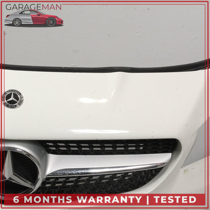 2017-2019 Mercedes C117 CLA250 Sedan Front Bumper Cover Calcite White OEM