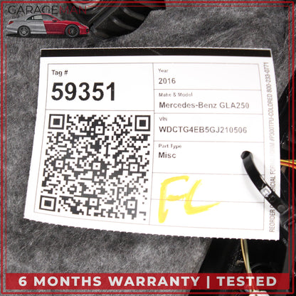 2015-2020 Mercedes X156 GLA250 Front Left Door Trim Panel w/ Control Switch OEM