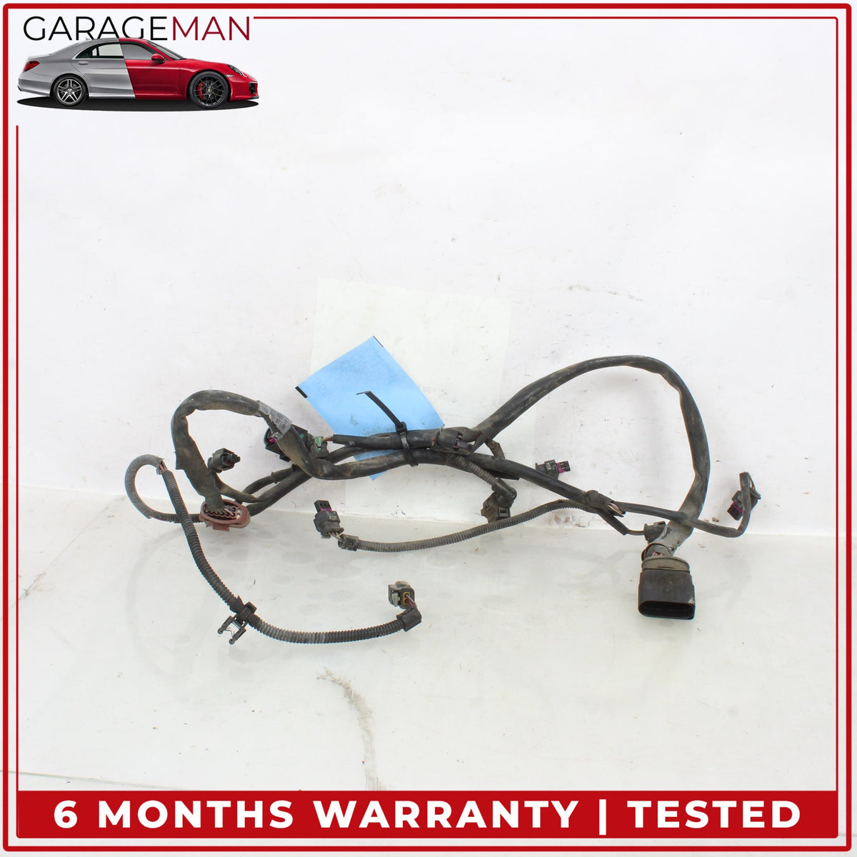 2010-2015 Audi Q7 4L Right Fuel Injector Wire Wiring Harness 06E971627Q OEM