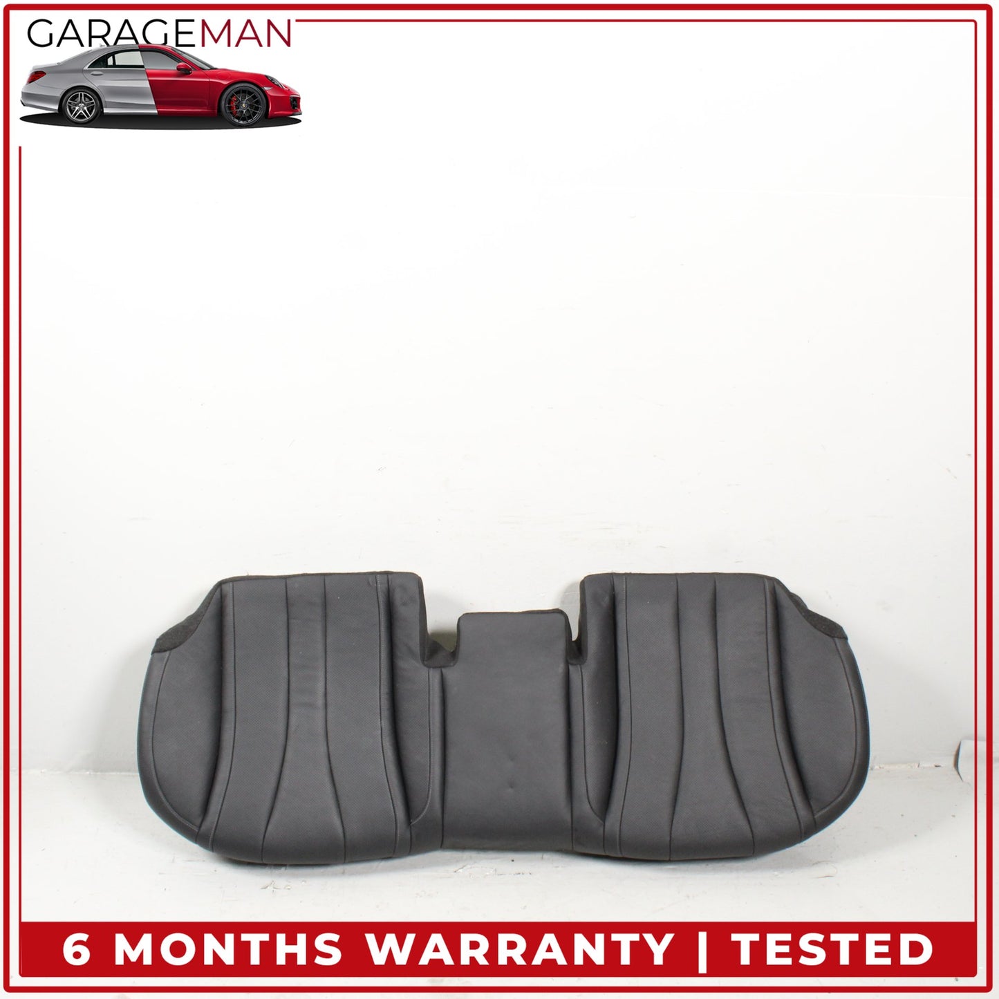 2014-2020 Mercedes W222 S550e Rear Lower Bottom Seat Cushion Black OEM