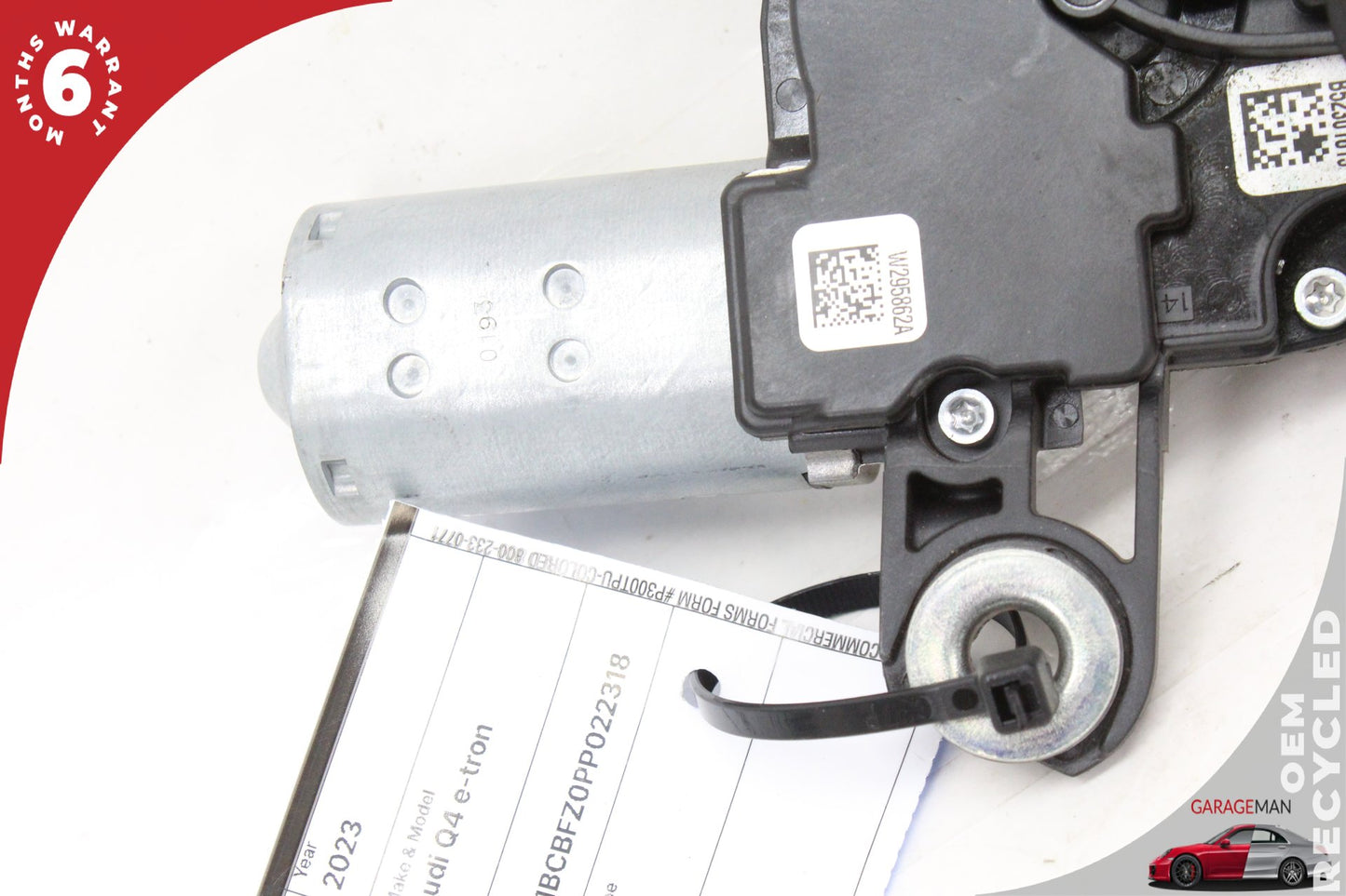 2022-2025 Audi Q4 E-Tron Rear Window Glass Wiper Motor 8V0955711C OEM