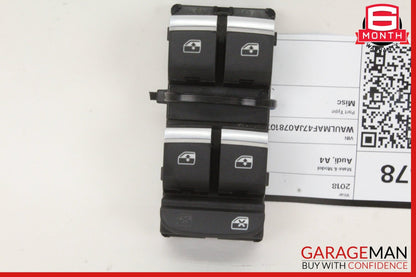 2017-2024 Audi A4 Front Left Master Window Control Switch 8W0959851E OEM