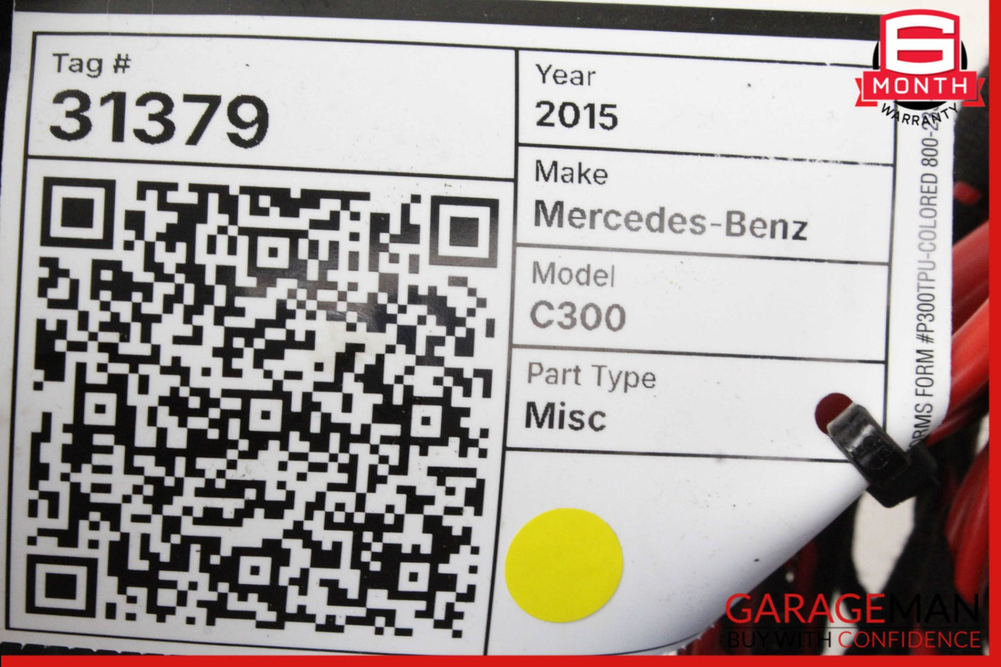15-20 Mercedes W205 C300 Rear Fuse Box Relay SAM Module OEM