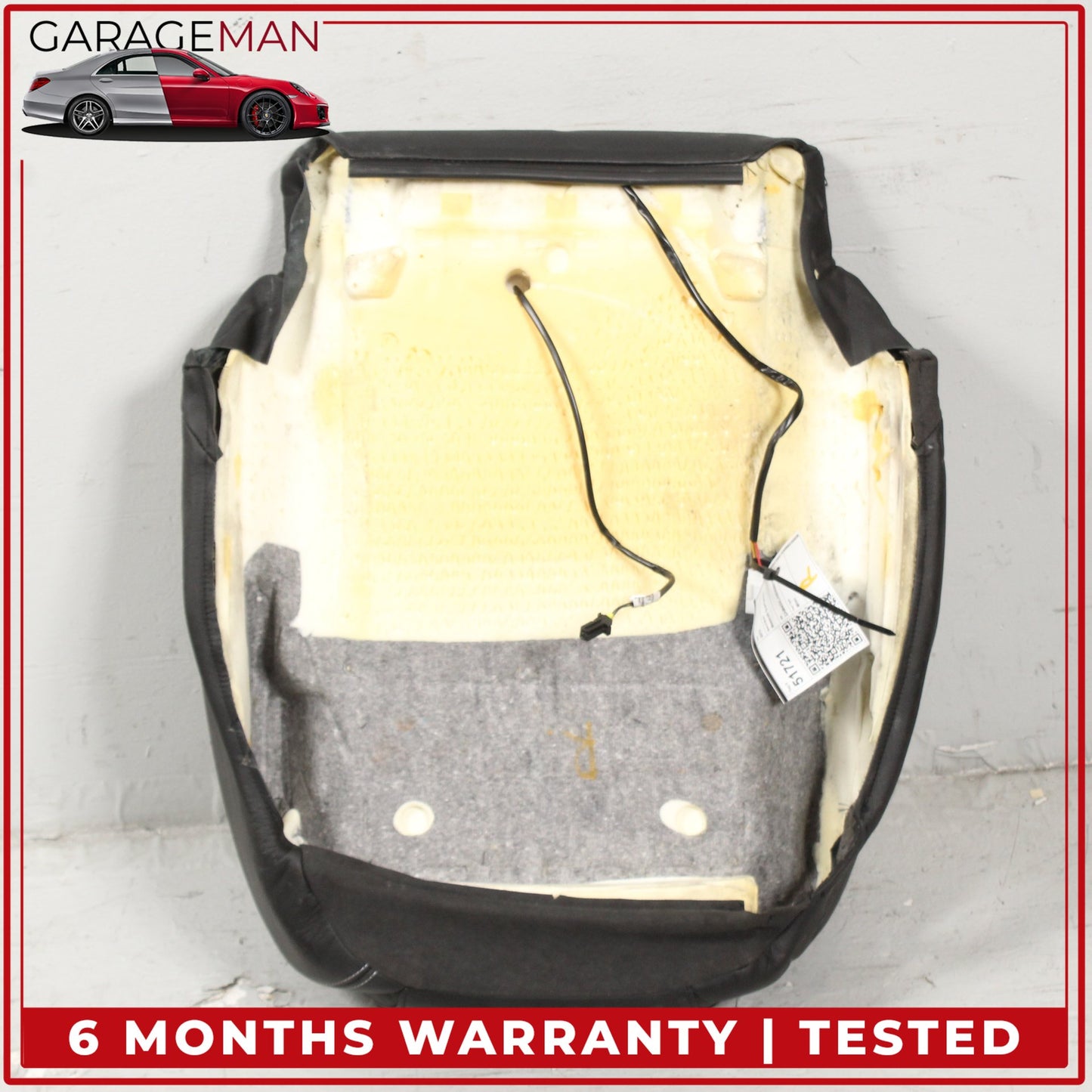 2013-2019 Maserati GranTurismo Coupe Front Right Lower Bottom Seat Cushion OEM