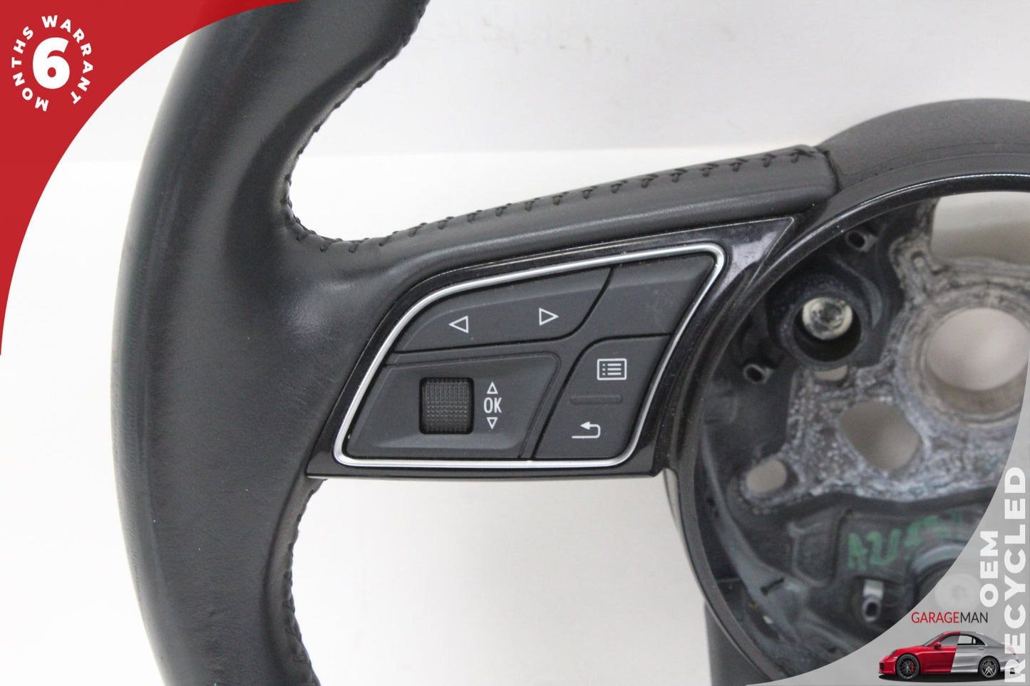 16-17 Audi A3 8V Sedan Sport Flat Bottom Steering Wheel w/ Paddle Shifters 8V041
