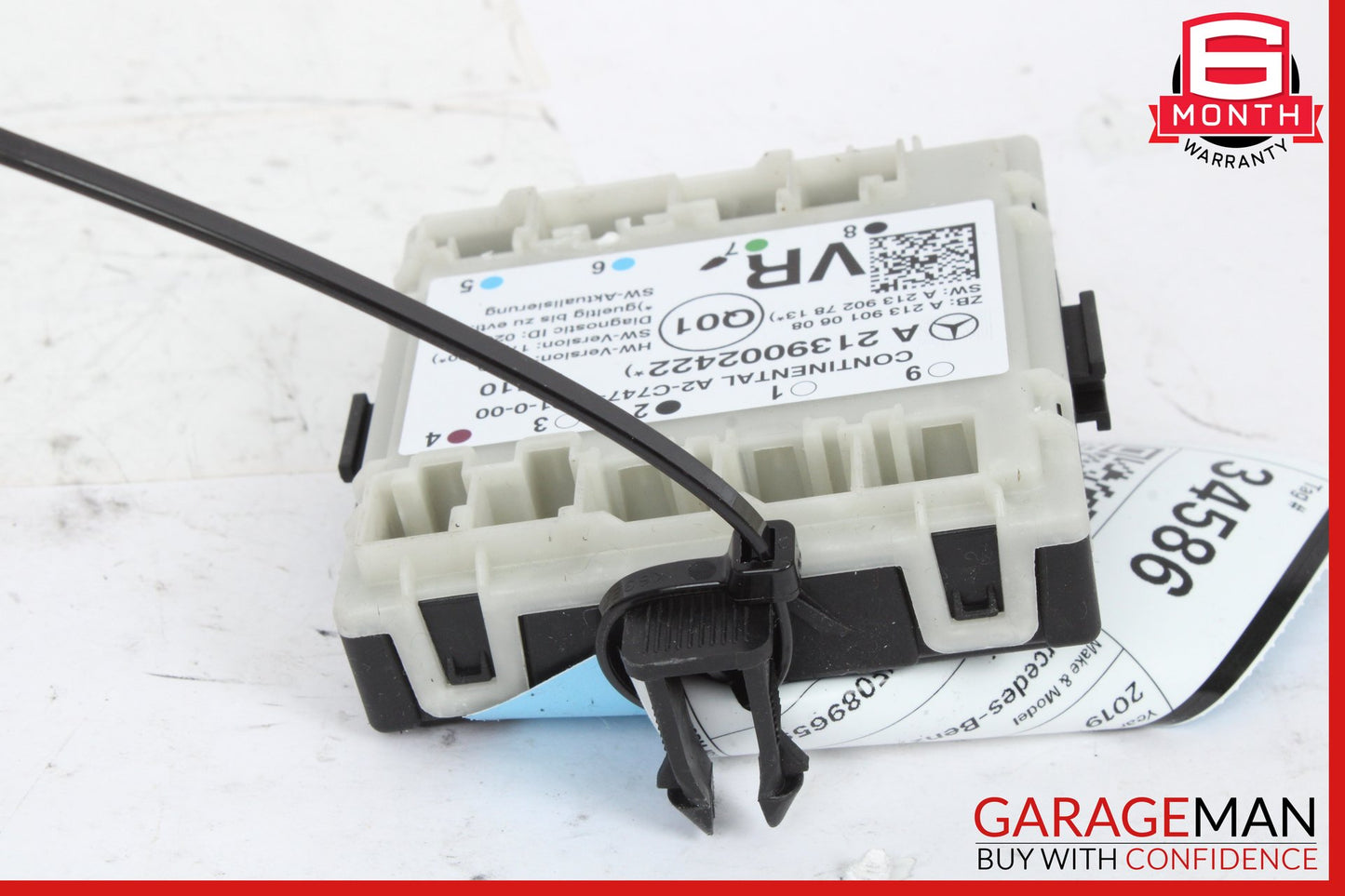 2015-2023 Mercedes W213 E450 Front Right Side Door Control Module 2139002422 OEM