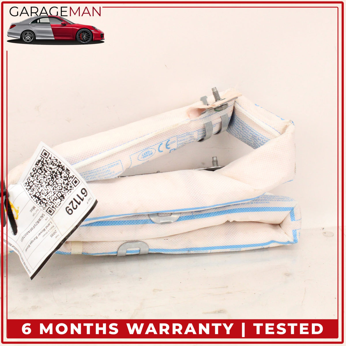 2014-2022 LR Range Rover Sport L494 Right Side Upper Roof Curtain Air Bag OEM