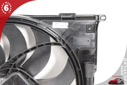 2012-2018 BMW 320i 228i Radiator Cooling Fan w/ Shroud 8641946 OEM