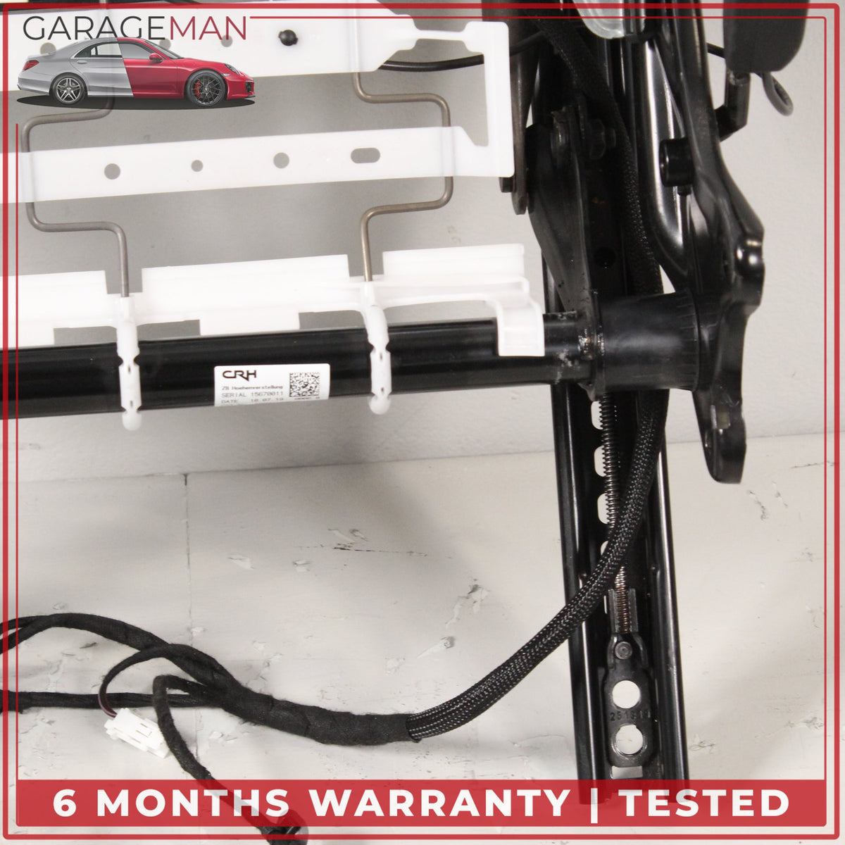 2014-2020 Mercedes X156 GLA250 Front Left Seat Track Rail Frame w/ Motors OEM