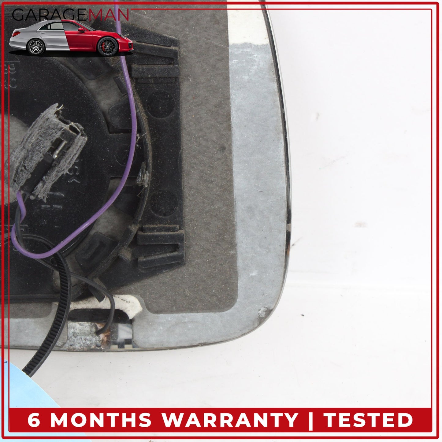 2008-2019 Maserati GranTurismo M145 Front Right Side Door Rear View Glass OEM