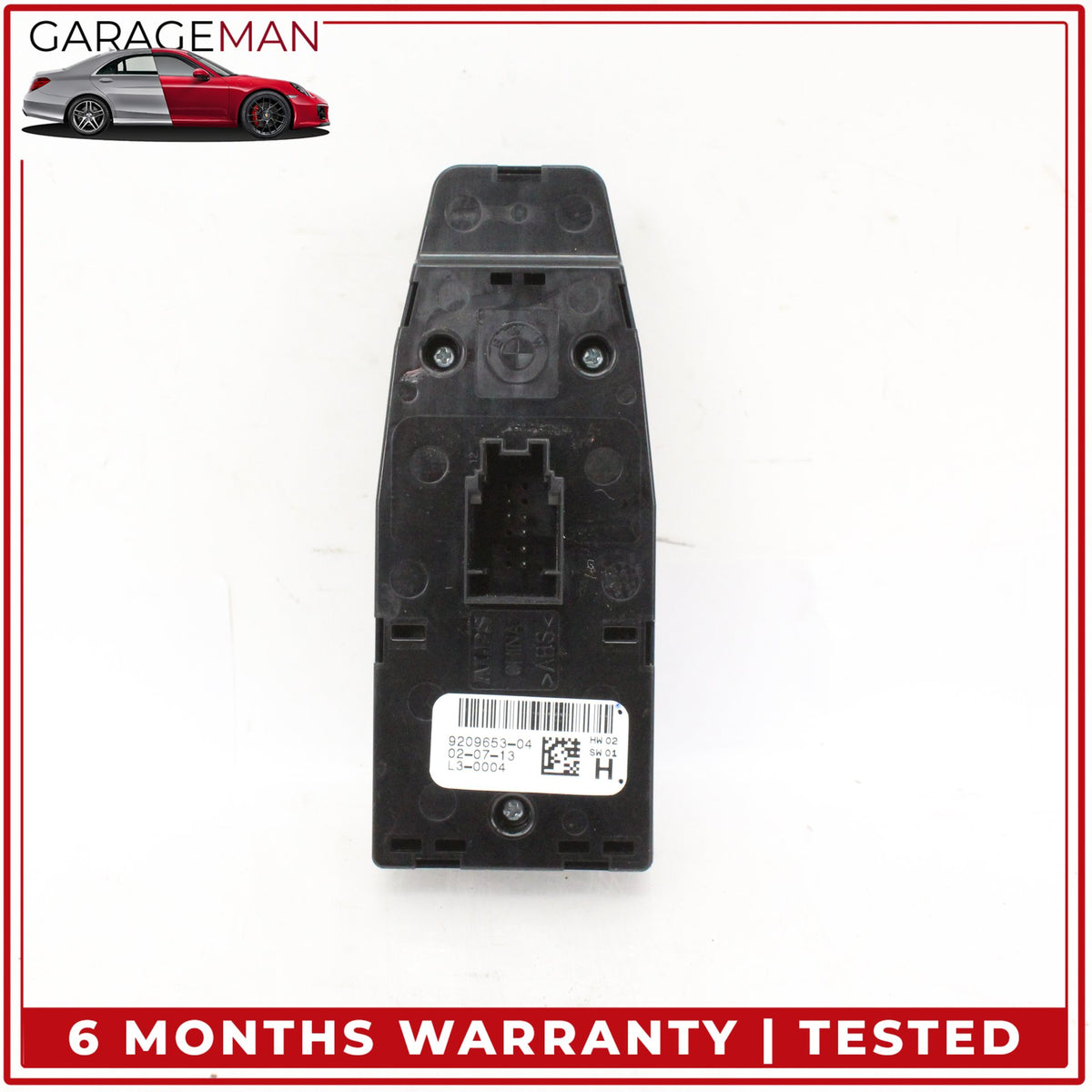 2012-2018 BMW 650i Front Left Side Door Master Window Control Switch 9209653 OEM