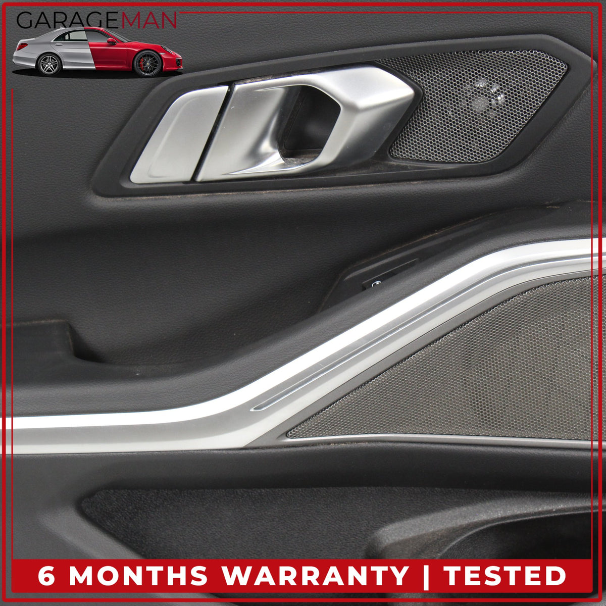 2019-2025 BMW M340i G20 Rear Left Driver Side Interior Door Trim Panel OEM