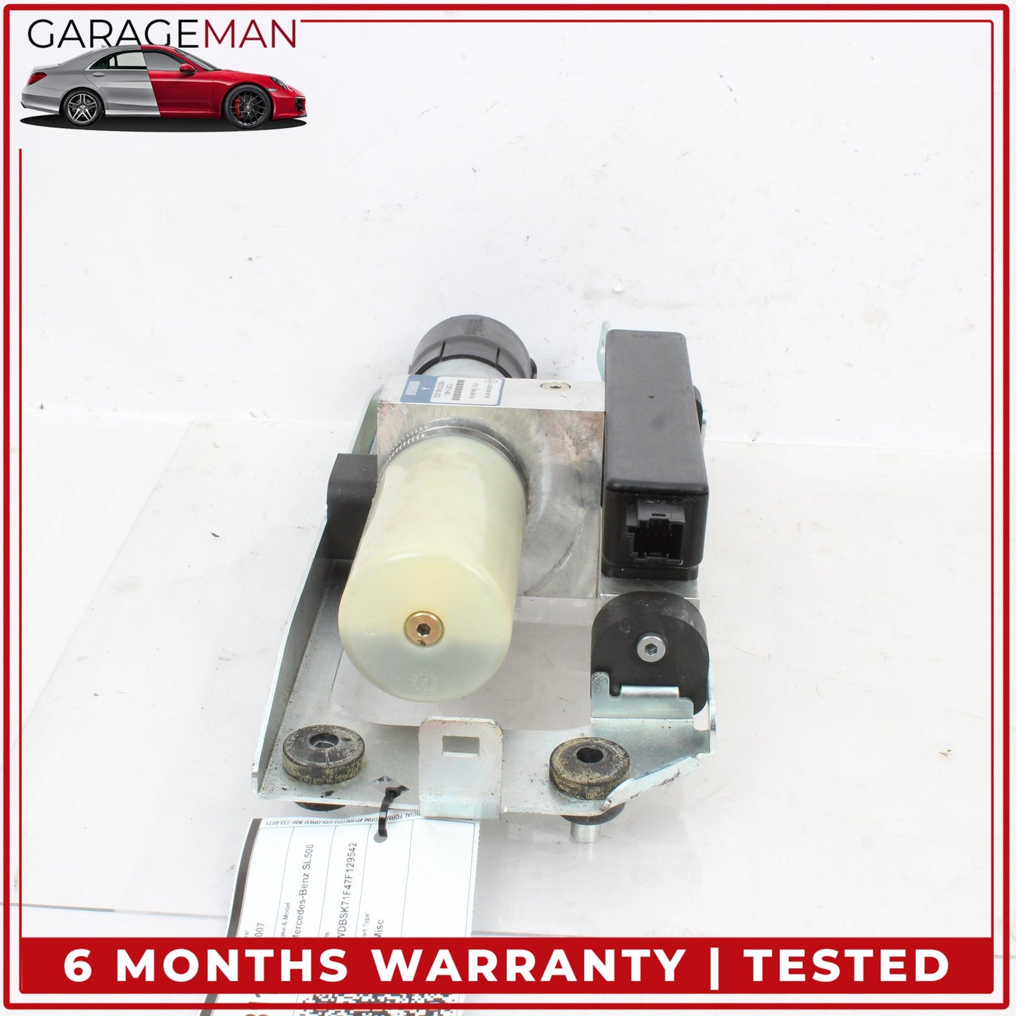 2003-2009 Mercedes R230 SL550 SL500 Convertible Top Hydraulic Pump Motor OEM