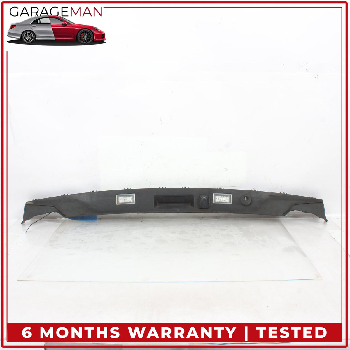 2009-2015 BMW 740i F01 Rear Trunk Lid Molding w/ Rear View Back Up Camer OEM