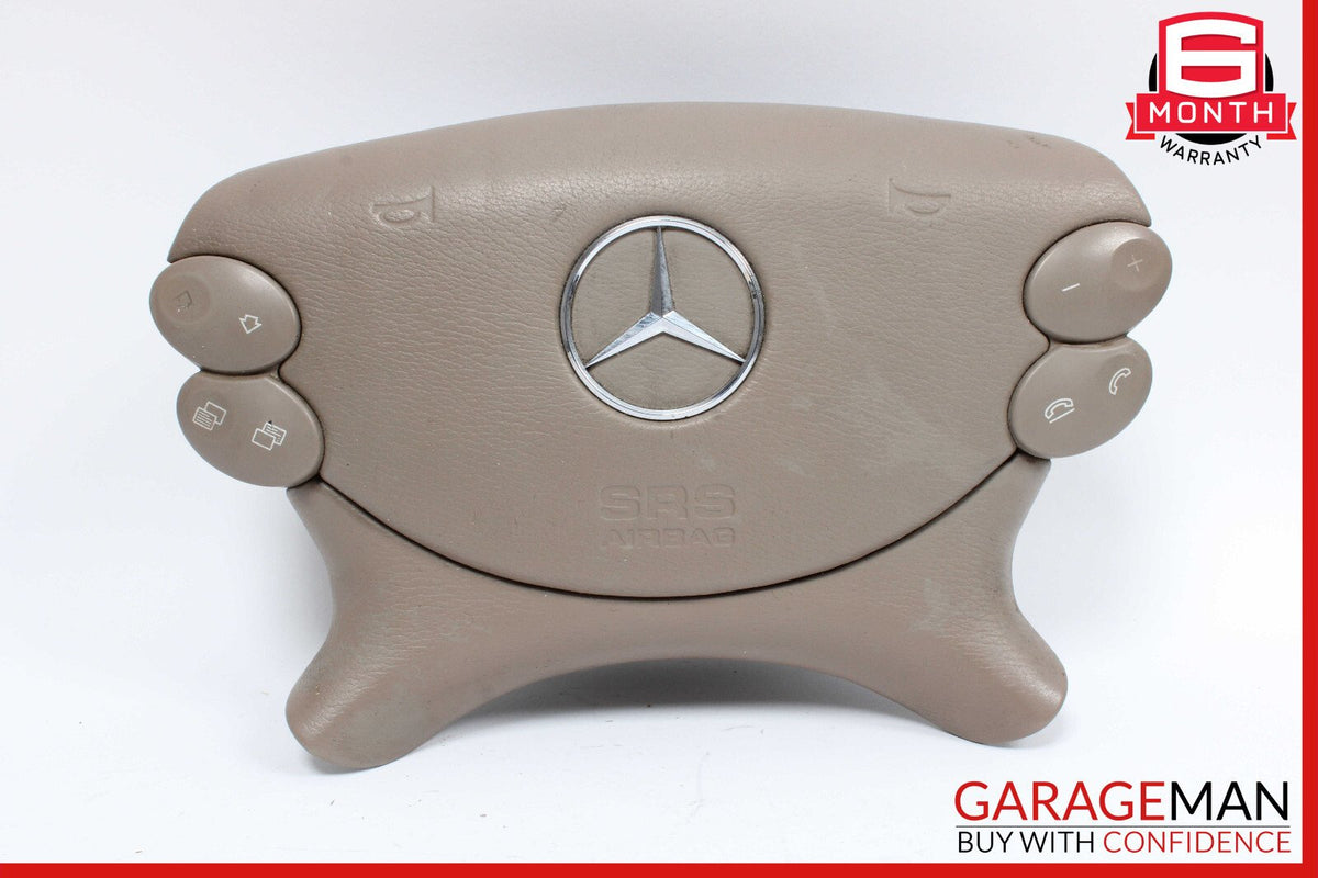 03-12 Mercedes SL500 E320 CLS500 G55 AMG Steering Wheel Airbag Air Bag Beige