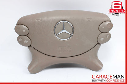 03-12 Mercedes SL500 E320 CLS500 G55 AMG Steering Wheel Airbag Air Bag Beige