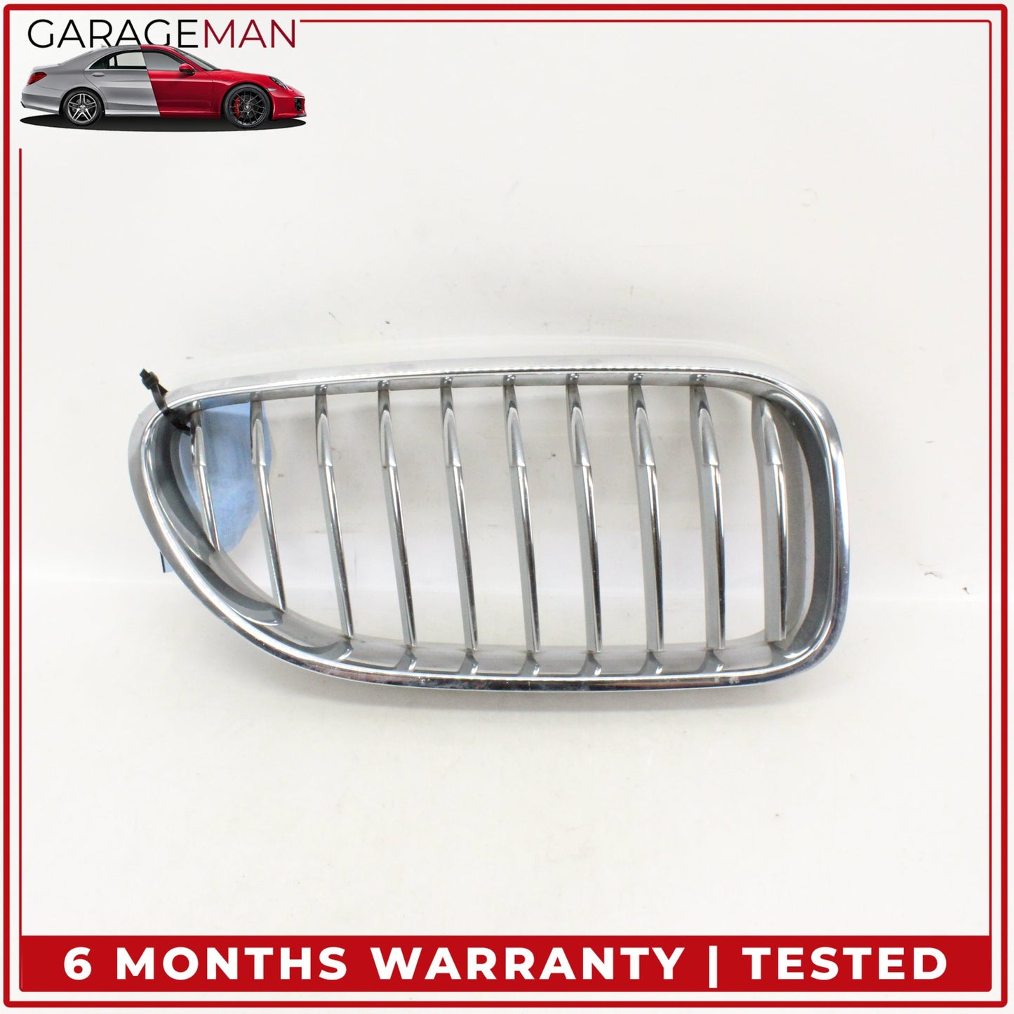 2012-2018 BMW 650i 640i Front Right Passenger Side Bumper Grille 7212850 OEM