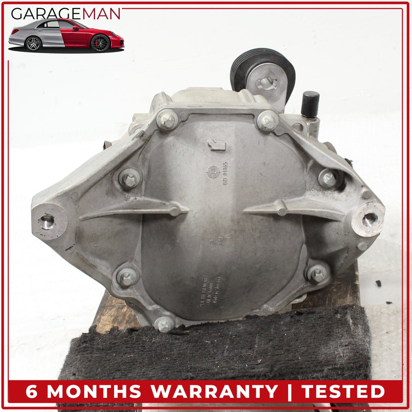 2015-2020 Mercedes-Benz C300 W205 RWD 2.0L Rear Differential Carrier 2133510008 OEM