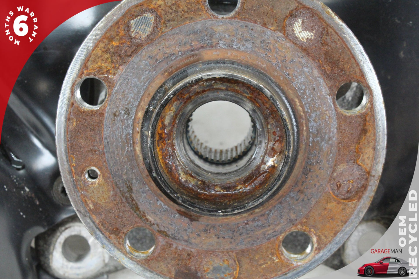 2008-2015 Audi TT 8J AWD Front Left Spindle Knuckle Wheel Hub 8J0407253D OEM