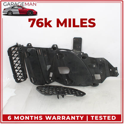 2014-2017 Jaguar F-Type X152 Front Bumper Left Support Bracket w/ Grills Set OEM
