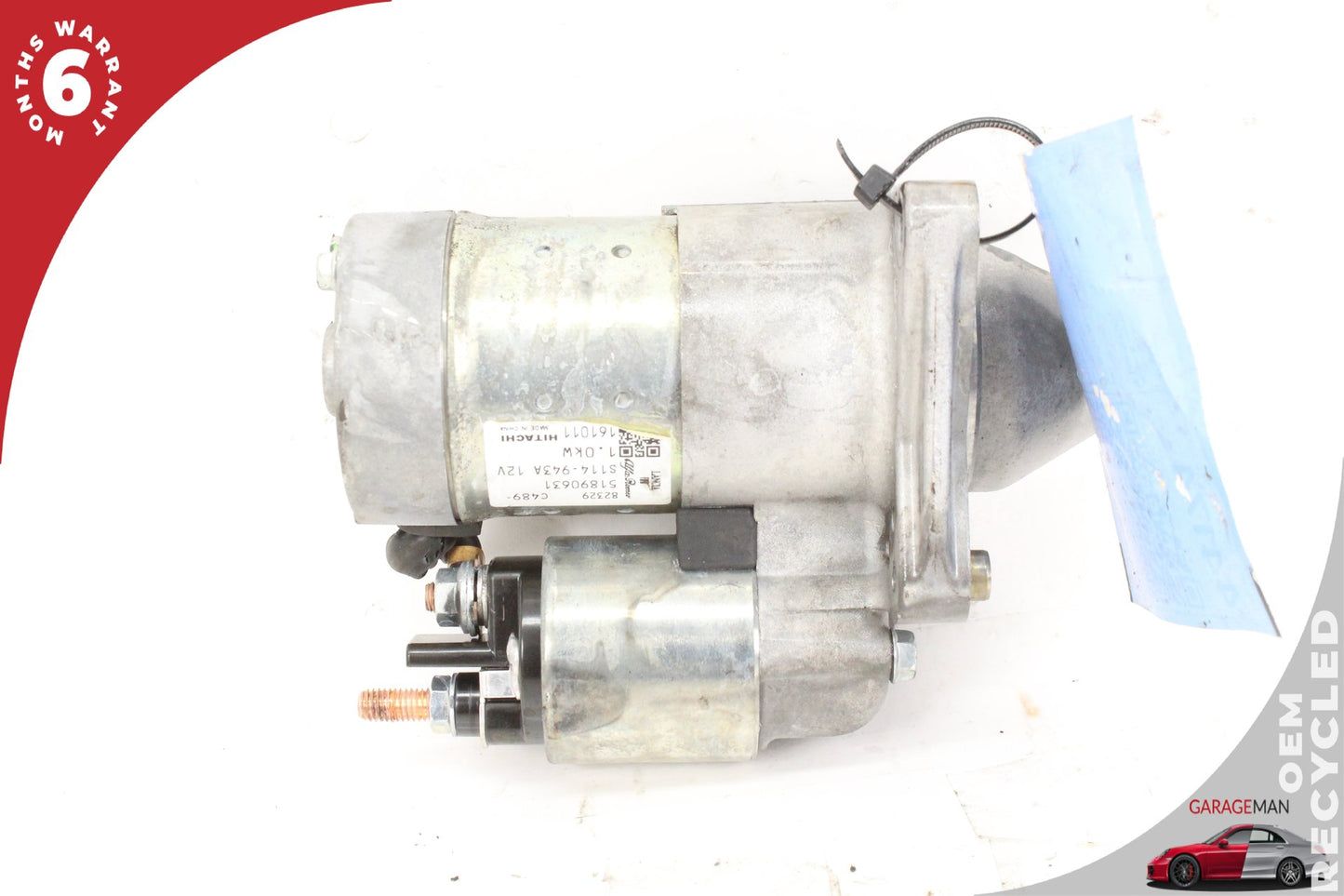 2014-2020 Fiat 500L 1.4L Engine Starter Motor 51890631 OEM