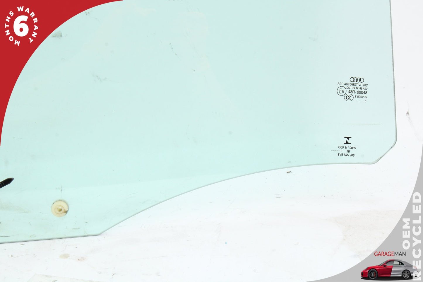 2015-2020 Audi A3 8V Sedan Rear Right Passenger Side Door Window Glass 8V5845206