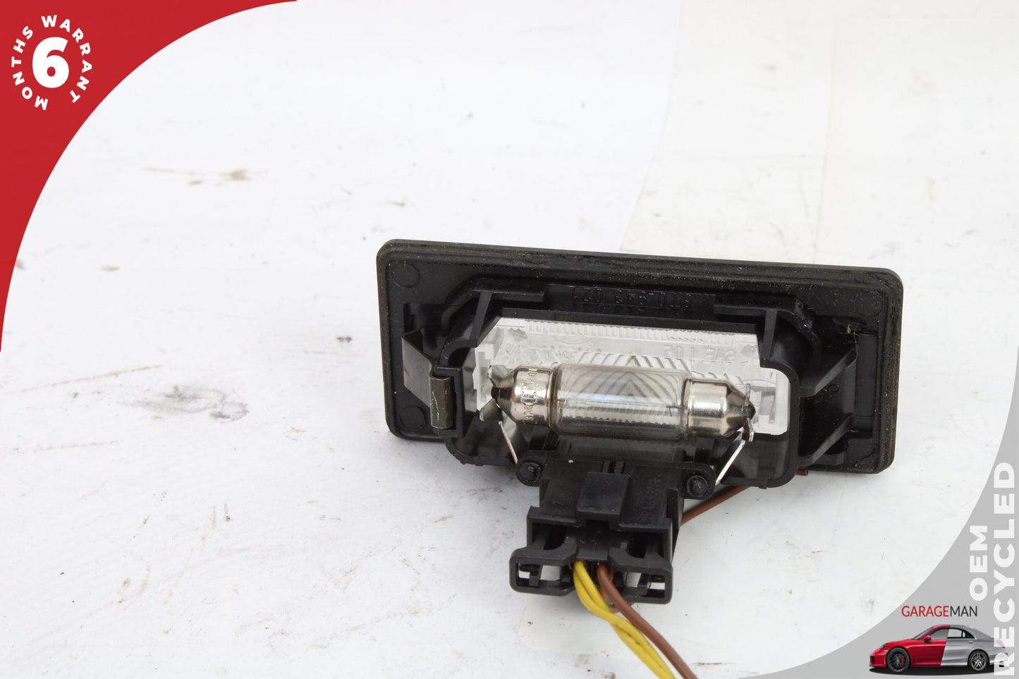 2009-2016 Audi A4 Rear Trunk Lid License Plate Light Lamp Set of 2 810943021