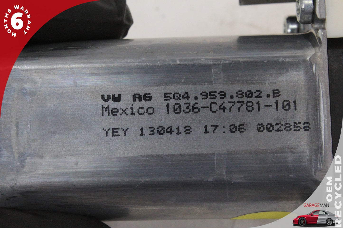 2018-2025 Audi SQ5 Q5 Front Right Side Window Regulator Motor 5Q4959802B OEM