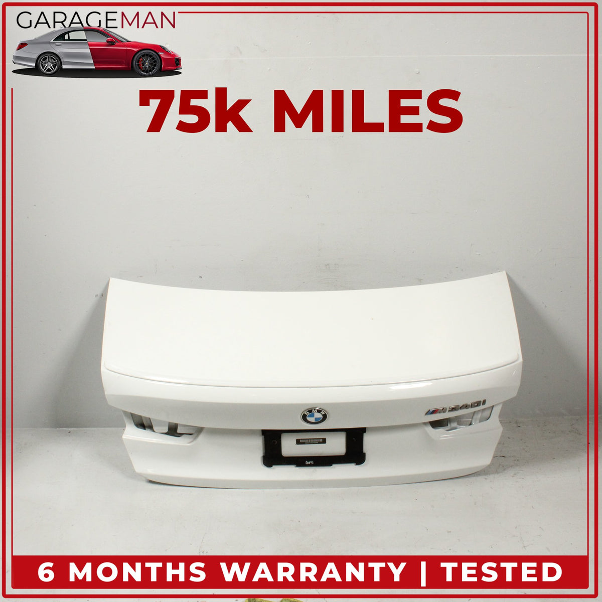 2020-2025 BMW M340i G20 Trunk Lid Panel Assembly 7455942 OEM