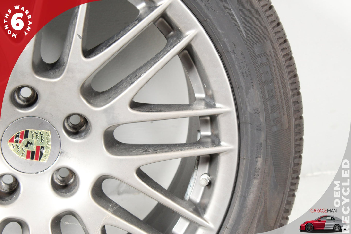 2011-2018 Porsche Cayenne S Hybrid 92A Sport Design Wheel Rim 20x9.5J ET47 w/ Tire 7P5601025N