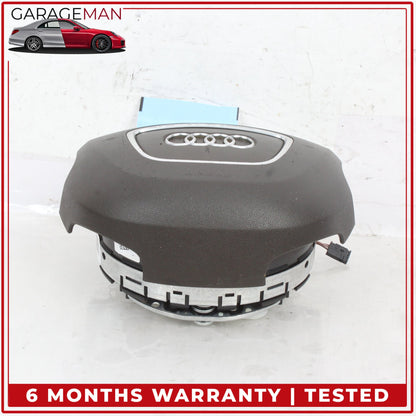 2012-2015 Audi A6 A7 S6 S7 Front Left Steering Wheel Airbag Brown 4G0880201G OEM