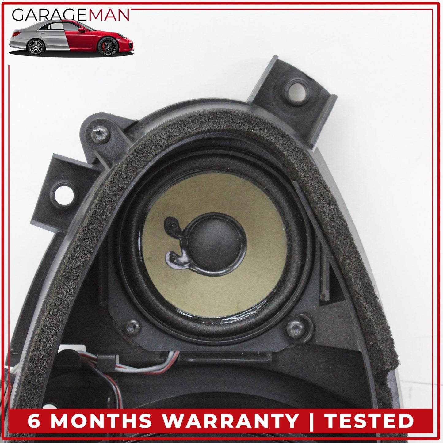 2003-2008 Mercedes R230 SL500 Front Left and Right Door Audio Speaker Set OEM